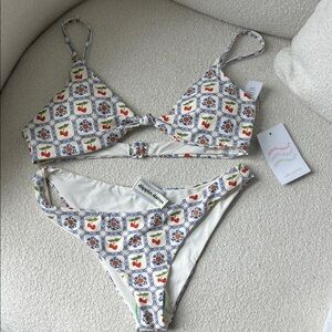 Dippin' Daisy's Multicolor Patterned Bikini